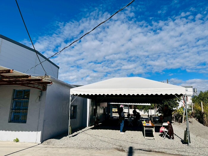 當天老天爺提供的好天氣